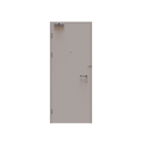 single schommel hout deur 3d geven illustratie element png