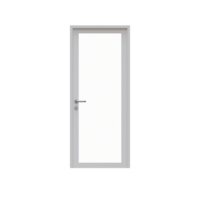 enda inramade glas dörr 3d framställa illustration element png