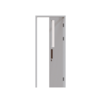 Classroom Door 3D Render Illustration Element png