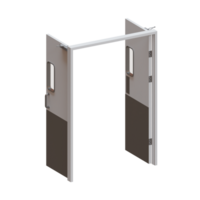 cozinha porta 3d render ilustração elemento png