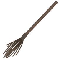 Halloween witch broom png