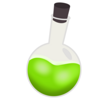 A green potion png