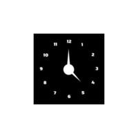 realistic circle shaped analog clock vector