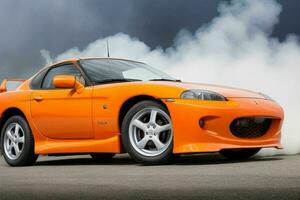 Sport car Mitsubishi fto gpx JDM. Pro Photo