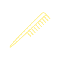 Hair comb icon png