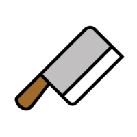 Butcher knife icon png