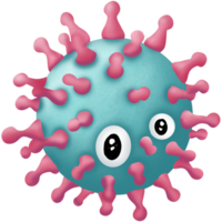 The covid 19 virus png