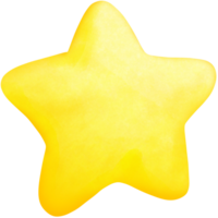 a amarelo Estrela png