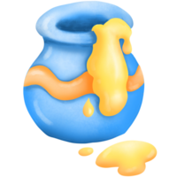 Honey bee jar png