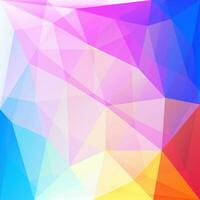 abstract colorful background with triangles vector