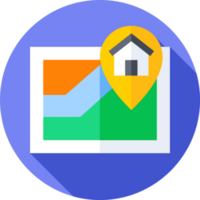 Real estate icon design png