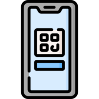 Qr code icon design png