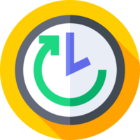 Time icon design png