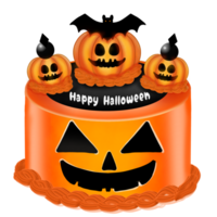 Halloween cake and cookies png