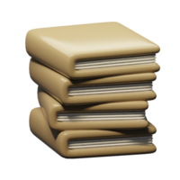 book 3d icon illustration png