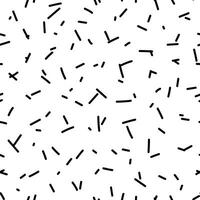 a black and white pattern with lines and strokes vector