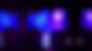 Abstract loop pink purple blue blurred light motion background video