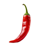 Chili pepper isolated on transparent background, created with generative AI png