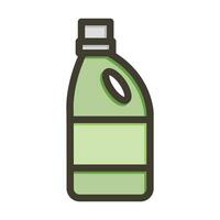 Bleach Vector Thick Line Filled Colors Icon For Personal And Commercial Use.