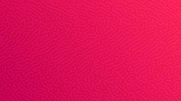 Red Turing reaction gradient background. Abstract diffusion pattern with chaotic shapes. Vector illustration.