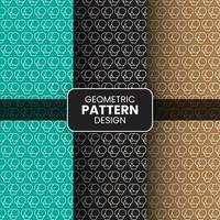 Modern Geometric Pattern Design Template vector