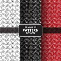 Unique Seamless Pattern Design Template vector