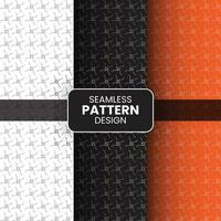 Unique Seamless Pattern Design Template vector