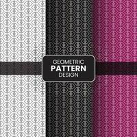 Modern Geometric Pattern Design Template vector