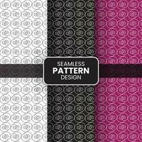 Unique Seamless Pattern Design Template vector