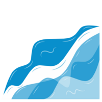 acqua blu dell'oceano png