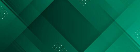 banner background. full color, green and black gradations, abstract memphis vector