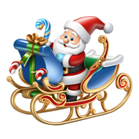 Natale decorazione ornamento, contento Natale design generativo ai png