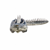 helligator dinosaurie isolerat 3d png