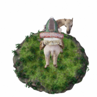 camello aislado 3d png