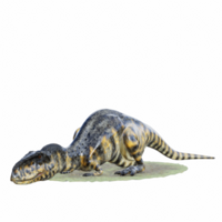 Dinosaur creature isolated 3d png
