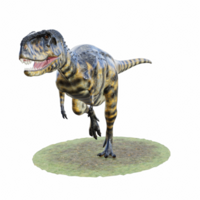 Dinosaur creature isolated 3d png