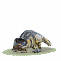 Dinosaurier Kreatur isoliert 3d png