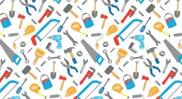 tools seamless pattern background engineer tools, repair house tool simple background vector