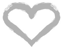 l'amour icône symbole, abstrait cœur forme, pouvez utilisation pour art illustration, logo gramme, site Internet, applications, pictogramme, valentines journée thème, ou graphique conception élément. format png