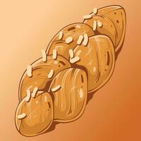 the art of Bakery illustration vector