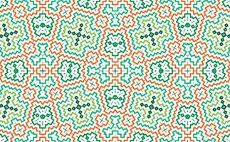 COLORFUL LINES FABRIC PATTERN vector