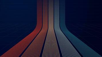 Abstract technology background with lines. Futuristic texture Illustration. vector