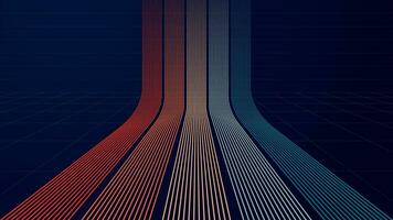 Abstract technology background with lines. Futuristic texture Illustration. vector