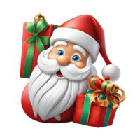 Christmas Decoration Ornament, Happy Christmas Design Generative AI png