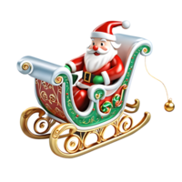 Natale decorazione ornamento, contento Natale disegno, generativo ai png