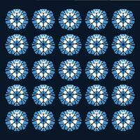 Javanese Batik Seamless Pattern vector image