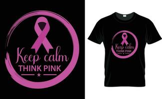 Breast Cancer t shirt design, T shirt design typography and custom, vector best for print design like t-shirt, mug and other.