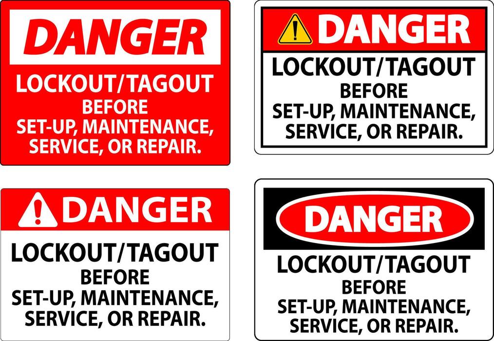 Lockout Tagout Vector Art Icons and Graphics for Free Download