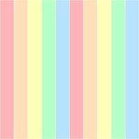 Rainbow pastel white block slide vector image