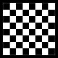 Chess checkerboard template vector image